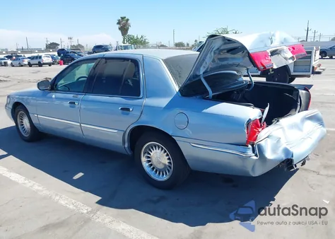 2000 Mercury Grand Marquis Ls from USA, damaged, VIN 2MEFM75W9YX688581